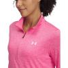 imageUnder Armour Womens Tech Twist Quarter ZipSuper PinkWhite