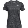 imageUnder Armour Womens Tech Twist Short Sleeve Crew001 Black   White