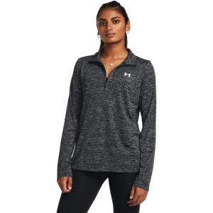 imageUnder Armour Womens Tech Twist Quarter Zip001 Black   White