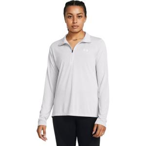 imageUnder Armour Womens Tech Twist Quarter Zip014 Halo Gray   White