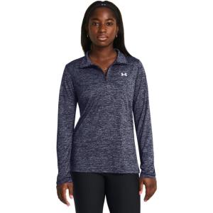 imageUnder Armour Womens Tech Twist Quarter Zip410 Midnight Navy   White