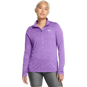 imageUnder Armour Womens Tech Twist Quarter Zip525 Lavish   White