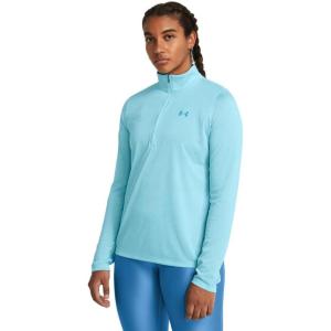 imageUnder Armour Womens Tech Twist Quarter Zip914 Sky Blue   Capri
