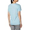 imageUnder Armour Womens Tech VNeck Twist ShortSleeve TShirt490 Blizzard  White  Metallic Silver