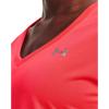 imageUnder Armour Womens Tech VNeck Twist ShortSleeve TShirt628 Beta   Metallic Silver