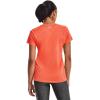 imageUnder Armour Womens Tech VNeck Twist ShortSleeve TShirt879 After Burn  White  Metallic Silver