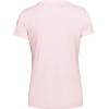 imageUnder Armour Womens Tech VNeck Twist ShortSleeve TShirtBeta Tint 658Metallic Silver
