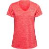 imageUnder Armour Womens Tech VNeck Twist ShortSleeve TShirtBeta Tint 658Tonal