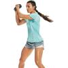 imageUnder Armour Womens Tech VNeck Twist ShortSleeve TShirtBlue