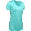 imageUnder Armour Womens Tech VNeck Twist ShortSleeve TShirtBreathtaking Blue