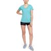 imageUnder Armour Womens Tech VNeck Twist ShortSleeve TShirtBreathtaking Blue