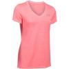 imageUnder Armour Womens Tech VNeck Twist ShortSleeve TShirtBrilliance Metallic Silver