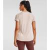 imageUnder Armour Womens Tech VNeck Twist ShortSleeve TShirtDesert Rose 679Tonal