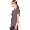 imageUnder Armour Womens Tech VNeck Twist ShortSleeve TShirtFlint 033Metallic Silver