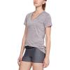 imageUnder Armour Womens Tech VNeck Twist ShortSleeve TShirtFlint