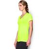 imageUnder Armour Womens Tech VNeck Twist ShortSleeve TShirtFuel Green 363Metallic Silver
