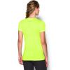 imageUnder Armour Womens Tech VNeck Twist ShortSleeve TShirtFuel Green 363Metallic Silver