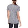 imageUnder Armour Womens Tech VNeck Twist ShortSleeve TShirtGray