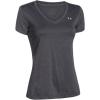 imageUnder Armour Womens Tech VNeck Twist ShortSleeve TShirtGray Metallic Silver