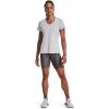 imageUnder Armour Womens Tech VNeck Twist ShortSleeve TShirtHalo Gray
