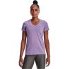 imageUnder Armour Womens Tech VNeck Twist ShortSleeve TShirtLavender