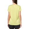 imageUnder Armour Womens Tech VNeck Twist ShortSleeve TShirtLiberty Green 303Metallic Silver