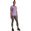 imageUnder Armour Womens Tech VNeck Twist ShortSleeve TShirtOctane 566Metallic Silver