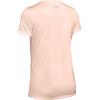 imageUnder Armour Womens Tech VNeck Twist ShortSleeve TShirtOrange Dream