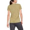 imageUnder Armour Womens Tech VNeck Twist ShortSleeve TShirtPalm Green