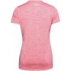 imageUnder Armour Womens Tech VNeck Twist ShortSleeve TShirtPink Lemonade 668Tonal