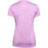 imageUnder Armour Womens Tech VNeck Twist ShortSleeve TShirtPolar Purple 537Metallic Silver