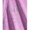 imageUnder Armour Womens Tech VNeck Twist ShortSleeve TShirtPolar Purple 537Metallic Silver