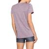 imageUnder Armour Womens Tech VNeck Twist ShortSleeve TShirtPurple Prime