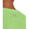 imageUnder Armour Womens Tech VNeck Twist ShortSleeve TShirtQuirky Lime 753Metallic Silver