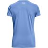 imageUnder Armour Womens Tech VNeck Twist ShortSleeve TShirtRiver 488Metallic Silver