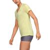 imageUnder Armour Womens Tech VNeck Twist ShortSleeve TShirtXray 788Metallic Silver