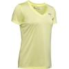imageUnder Armour Womens Tech VNeck Twist ShortSleeve TShirtXray 788Metallic Silver