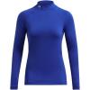 imageUnder Armour Womens ColdGear Authentics Mock Neck401 Royal   White