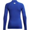 imageUnder Armour Womens ColdGear Authentics Mock Neck401 Royal   White