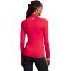 imageUnder Armour Womens ColdGear Authentics Mock Neck601 Red   White