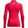 imageUnder Armour Womens ColdGear Authentics Mock Neck601 Red   White