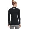 imageUnder Armour Womens ColdGear Authentics Mock NeckBlack 001White