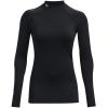 imageUnder Armour Womens ColdGear Authentics Mock NeckBlack 001White