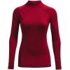 imageUnder Armour Womens ColdGear Authentics Mock NeckCardinal 625Black