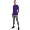 imageUnder Armour Womens ColdGear Authentics Mock NeckPurple 500Black