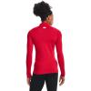 imageUnder Armour Womens ColdGear Authentics Mock NeckRed 600Black