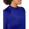 imageUnder Armour Womens ColdGear Authentics Mock NeckRoyal 400Black