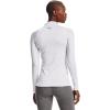 imageUnder Armour Womens ColdGear Authentics Mock NeckWhite 100Black