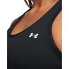 imageUnder Armour Womens HeatGear Racer Tank002 Black   White