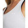 imageUnder Armour Womens HeatGear Racer Tank014 Halo Gray   White